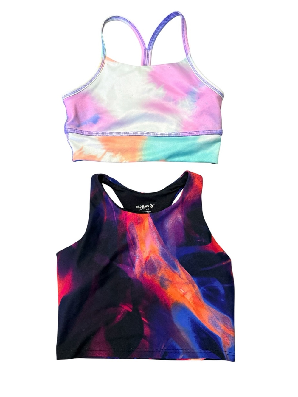 Old Navy‎ Active & Athletic Works Racerback Girls Sports Bra Bundle Size Small